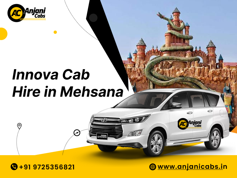 innova cab hire mehsana