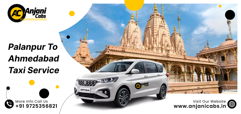 Palanpur to Ahmedabad taxi